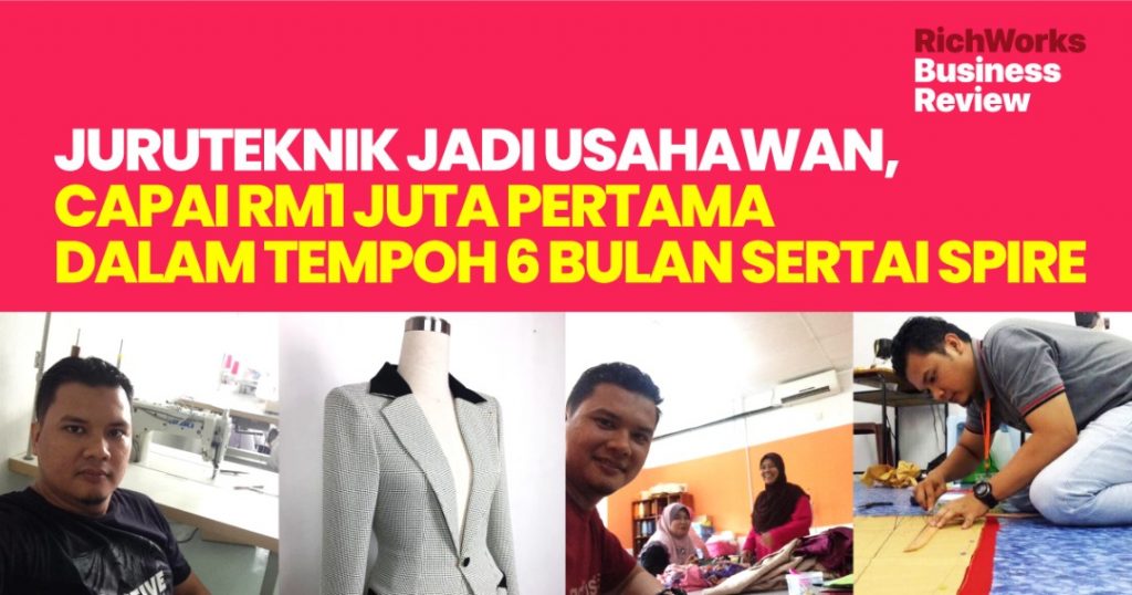 Squcci: Juruteknik Jadi Usahawan, Capai RM1 Juta Pertama Dalam Tempoh 6 Bulan Sertai SPIRE