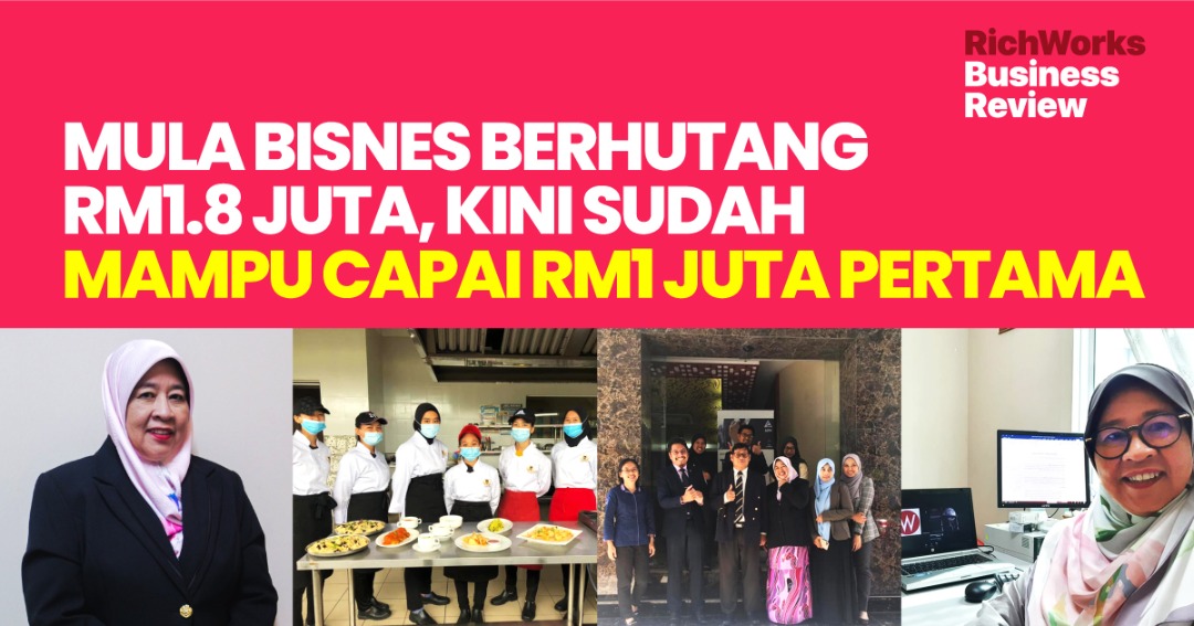Kolej Kiara : Mula Bisnes Berhutang RM1.8 Juta, Kini Sudah Mampu Capai RM1 Juta pertama