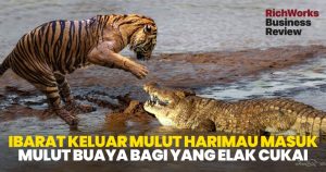 Lari Cukai : Ibarat Keluar Mulut Harimau Masuk Mulut Buaya