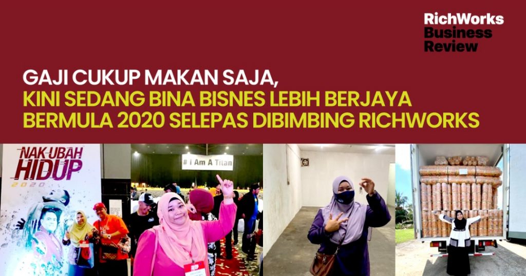 TeamMademGegar : Dulu Gaji Cukup Makan, Kini Sedang Bina Bisnes Lebih Berjaya Bermula 2020 Selepas Dibimbing RichWorks