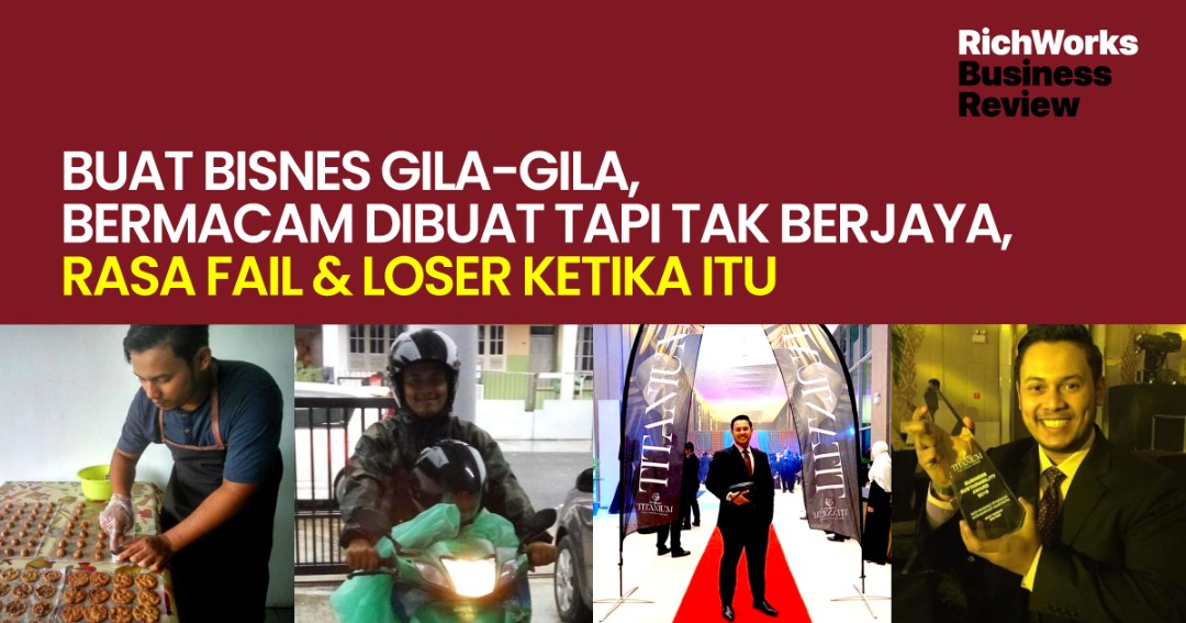 GRC : Founder Buat Bisnes Gila-Gila, Macam-Macam Dibuat Tapi Tak Berjaya Sebelum Ini