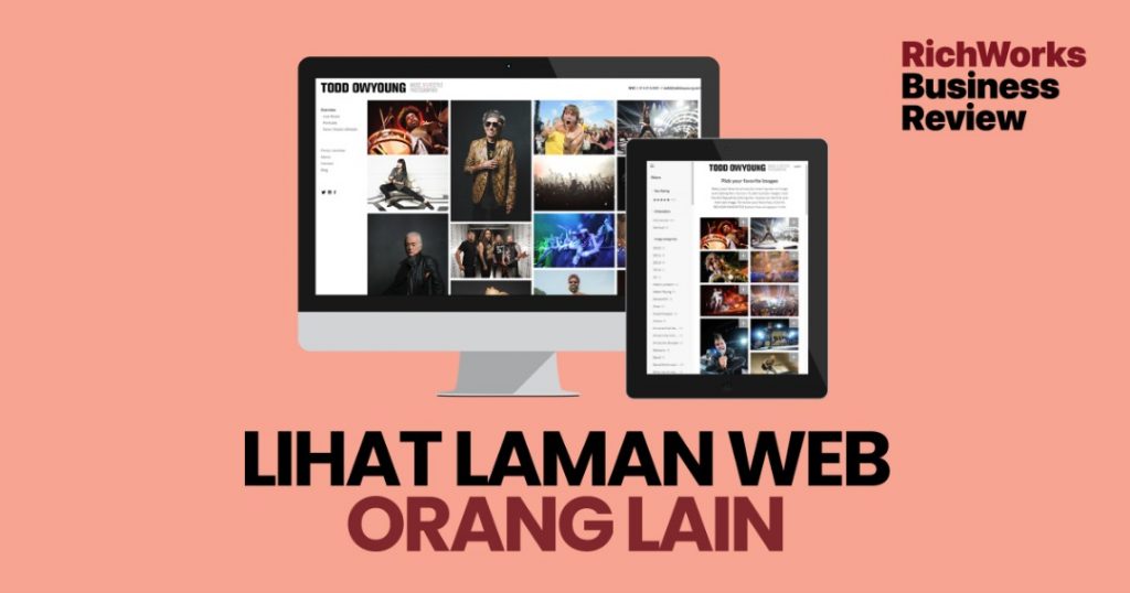 Lihat Laman Web Orang Lain