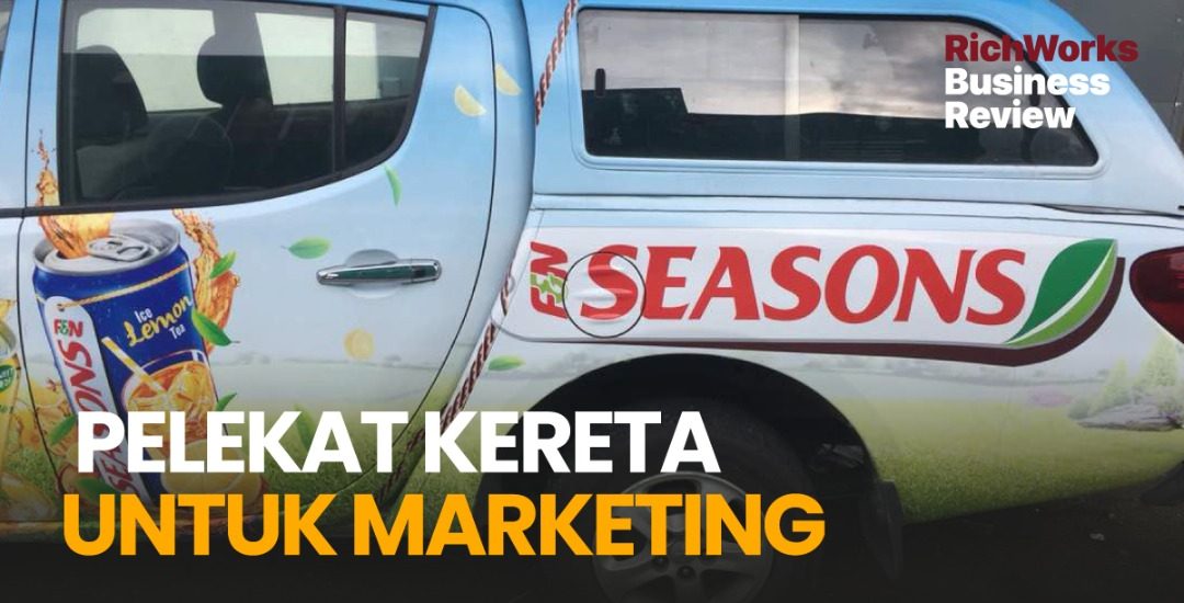 Pelekat Kereta Untuk Marketing