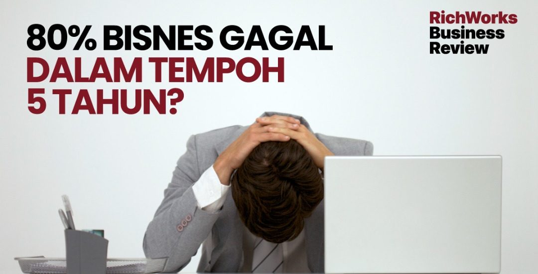 80% Bisnes Gagal Dalam Tempoh 5 Tahun?