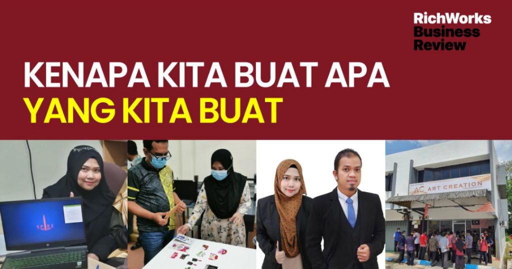 Founder Art Creation : Kenapa kita buat apa yang kita buat