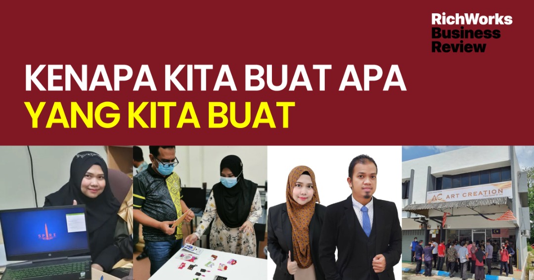 Founder Art Creation : Kenapa kita buat apa yang kita buat