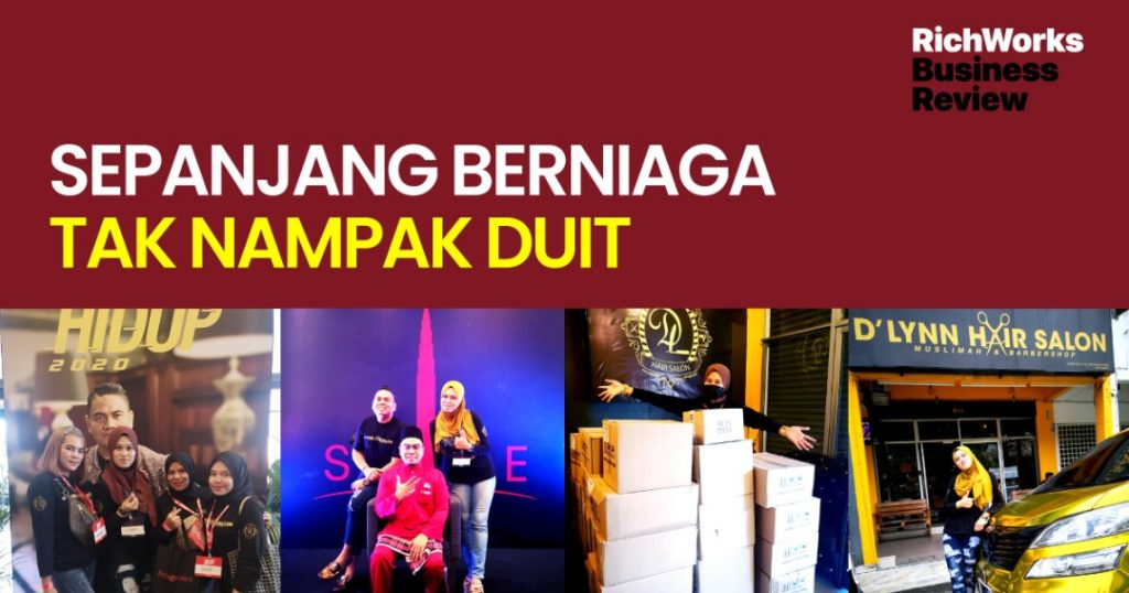 D'Lynn Hair Salon : Sepanjang Berniaga Tak Nampak Duit