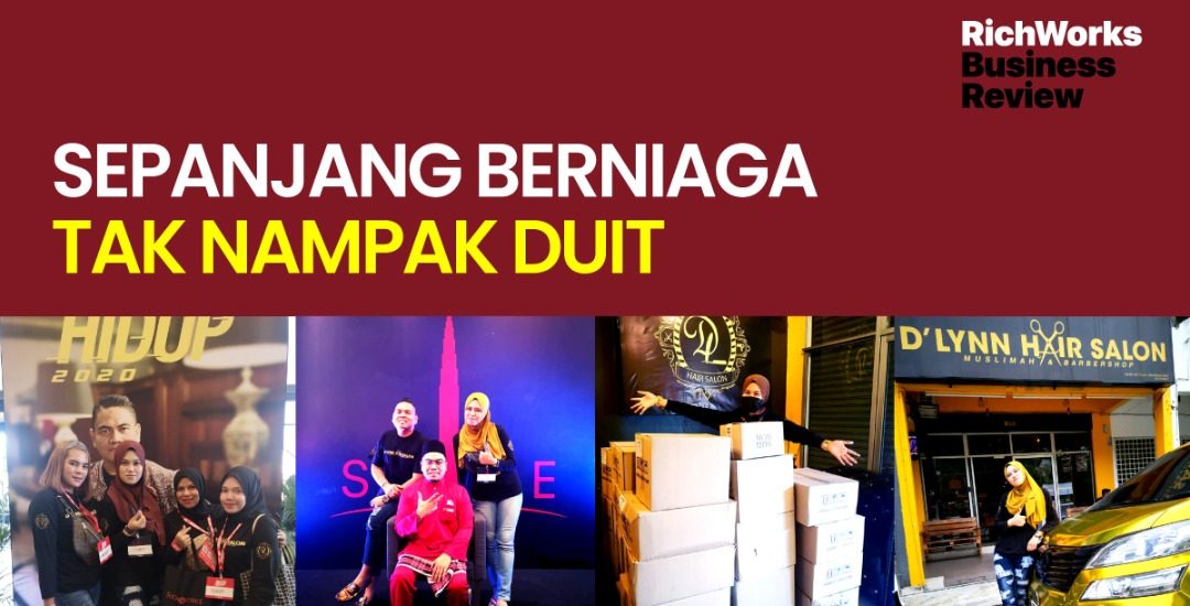 D'Lynn Hair Salon : Sepanjang Berniaga Tak Nampak Duit