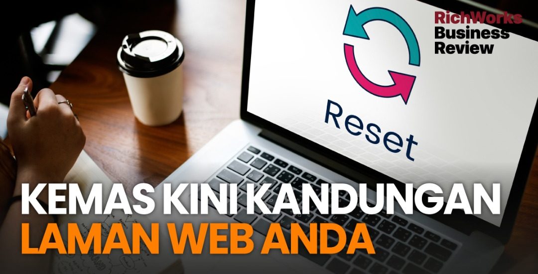 Kemas Kini Kandungan Website Anda