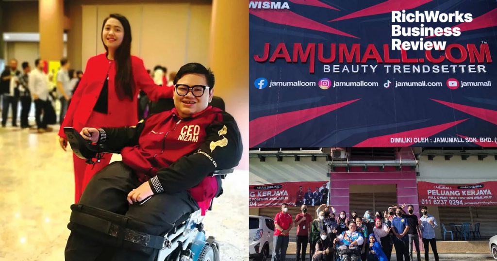 Jamumall.com: Untung Sepuluh Sen Beli Keropok Untuk Adik, Inspirasi OKU Bina Empayar Perniagaan