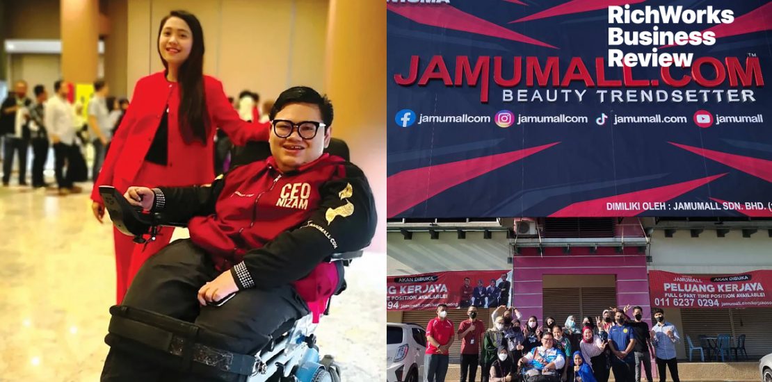 Jamumall.com: Untung Sepuluh Sen Beli Keropok Untuk Adik, Inspirasi OKU Bina Empayar Perniagaan